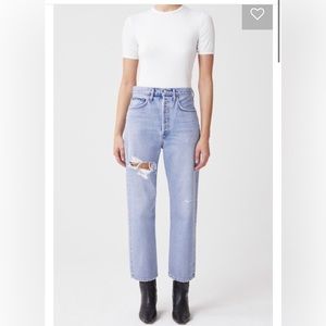Agolde 90s Crop Mid Rise Loose Fit